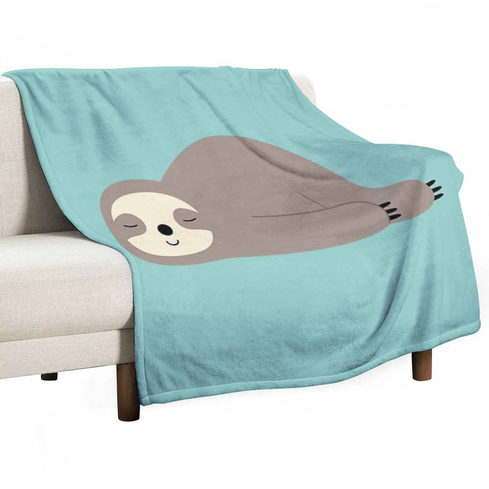 Do Nothing Durable Throw Blanket