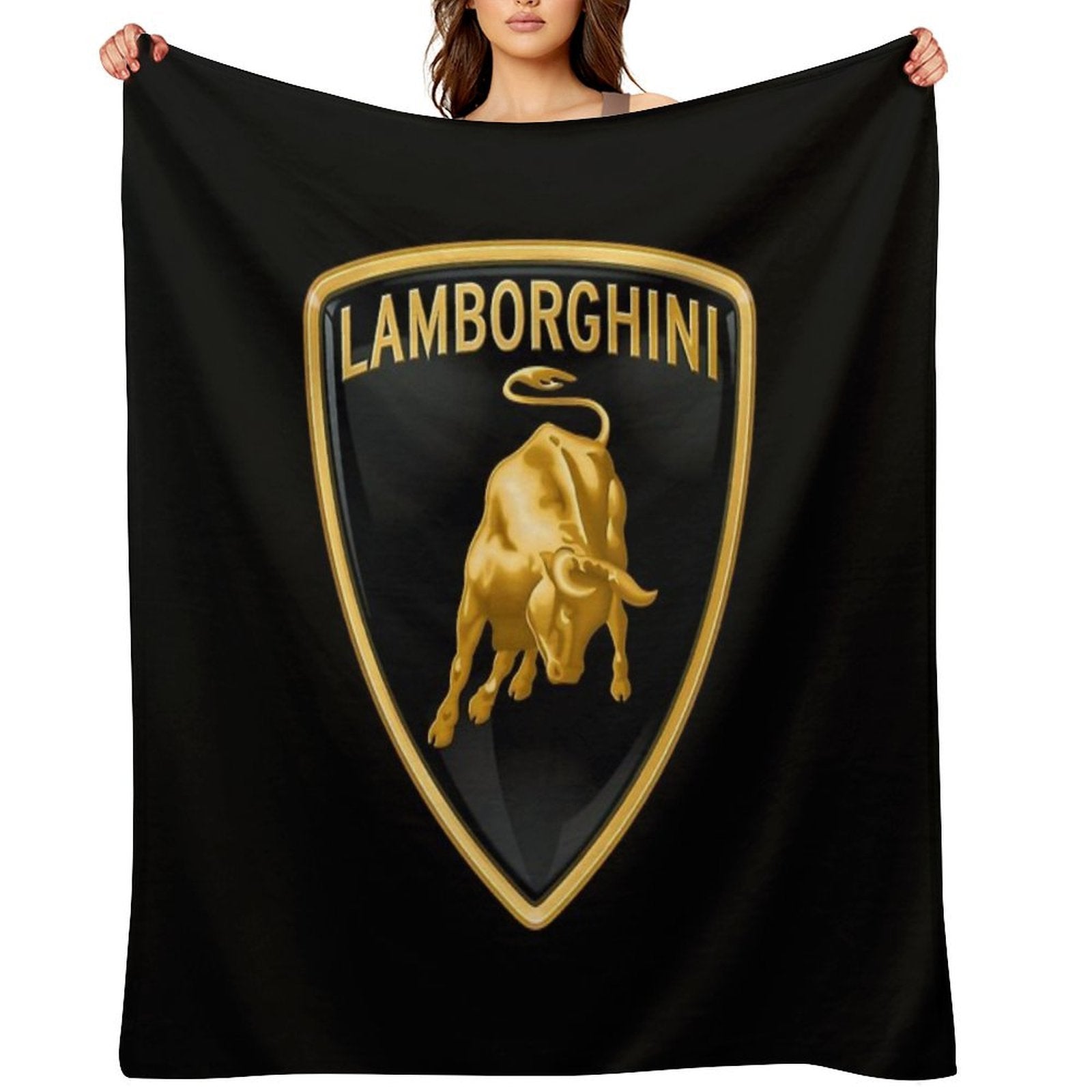 Pure Yellow Jasmine Anti-pilling Throw Blanket