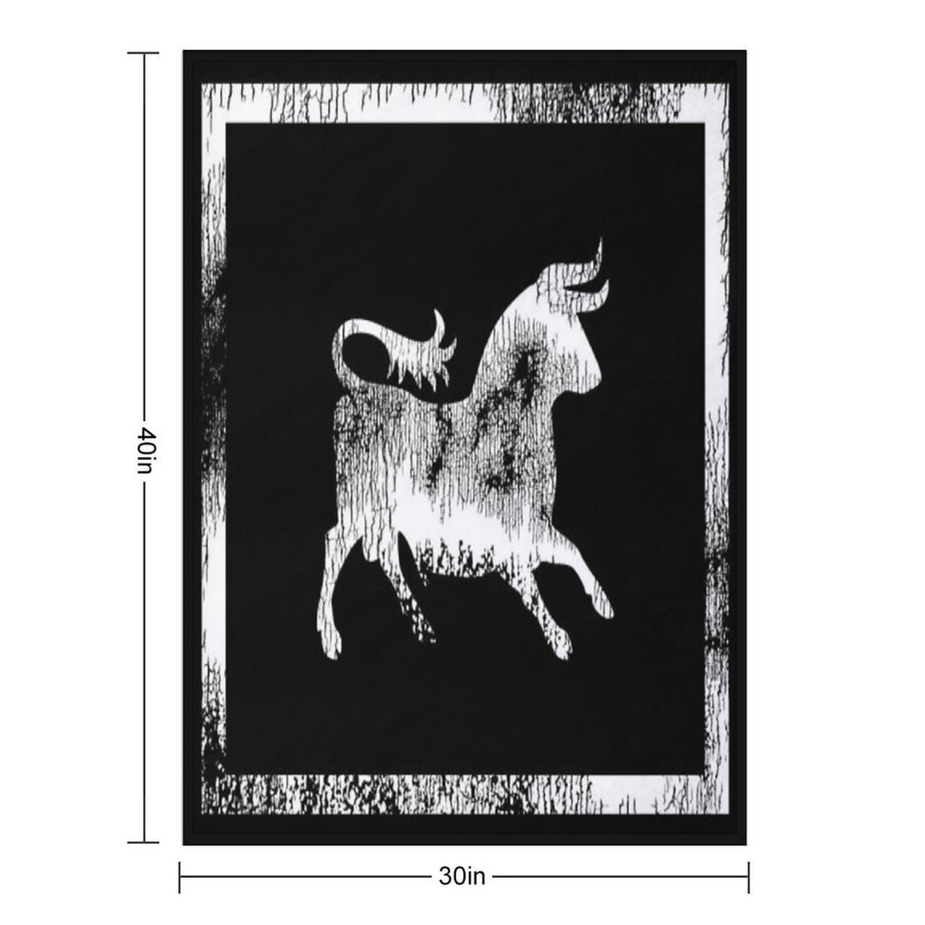 Caesar's Legion Logo (WornWhite) Multi-functional Throw Blanket