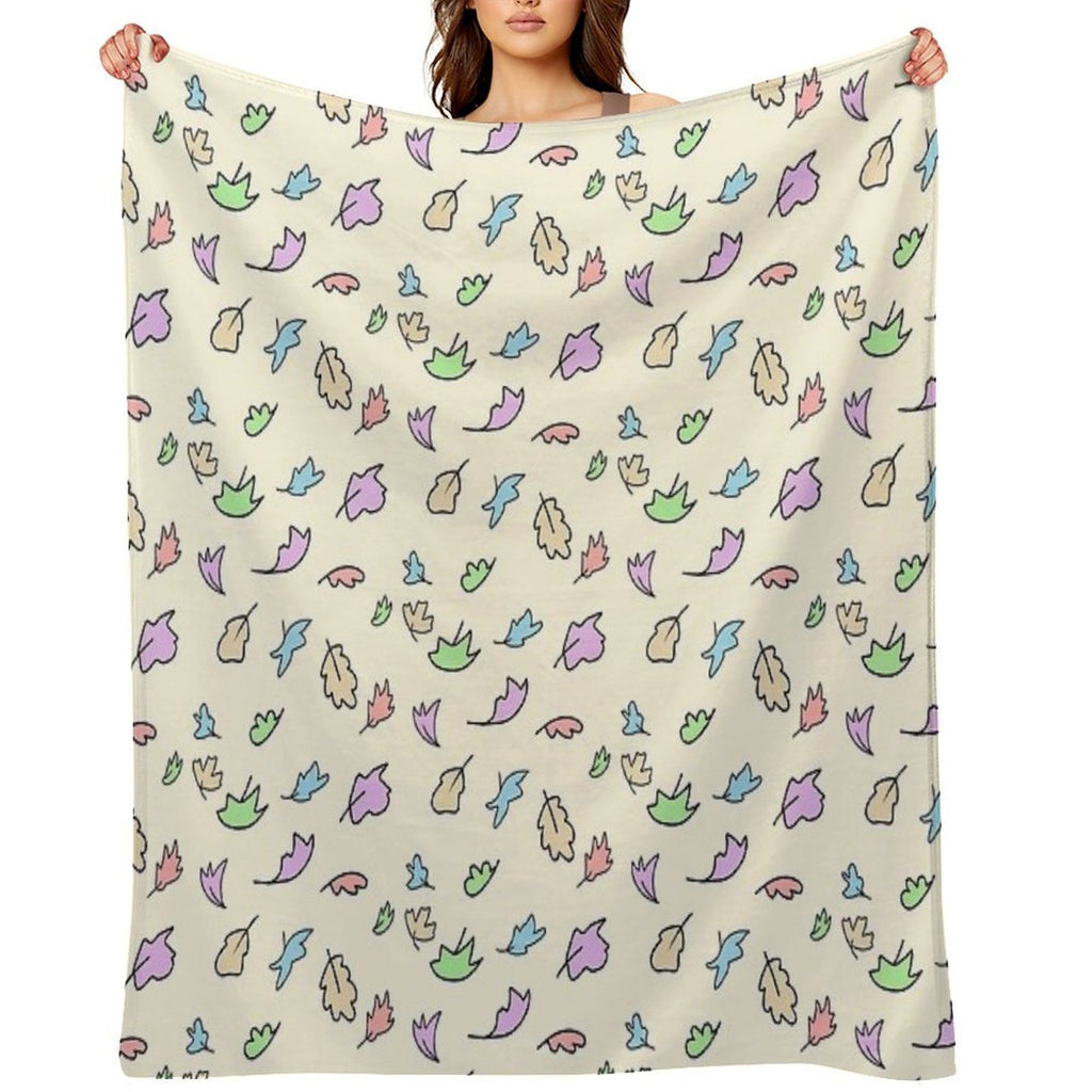 Heartstopper Leaves Machine-washable Throw Blanket