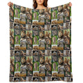 Lions And Tigers Lightweight Throw Blanket