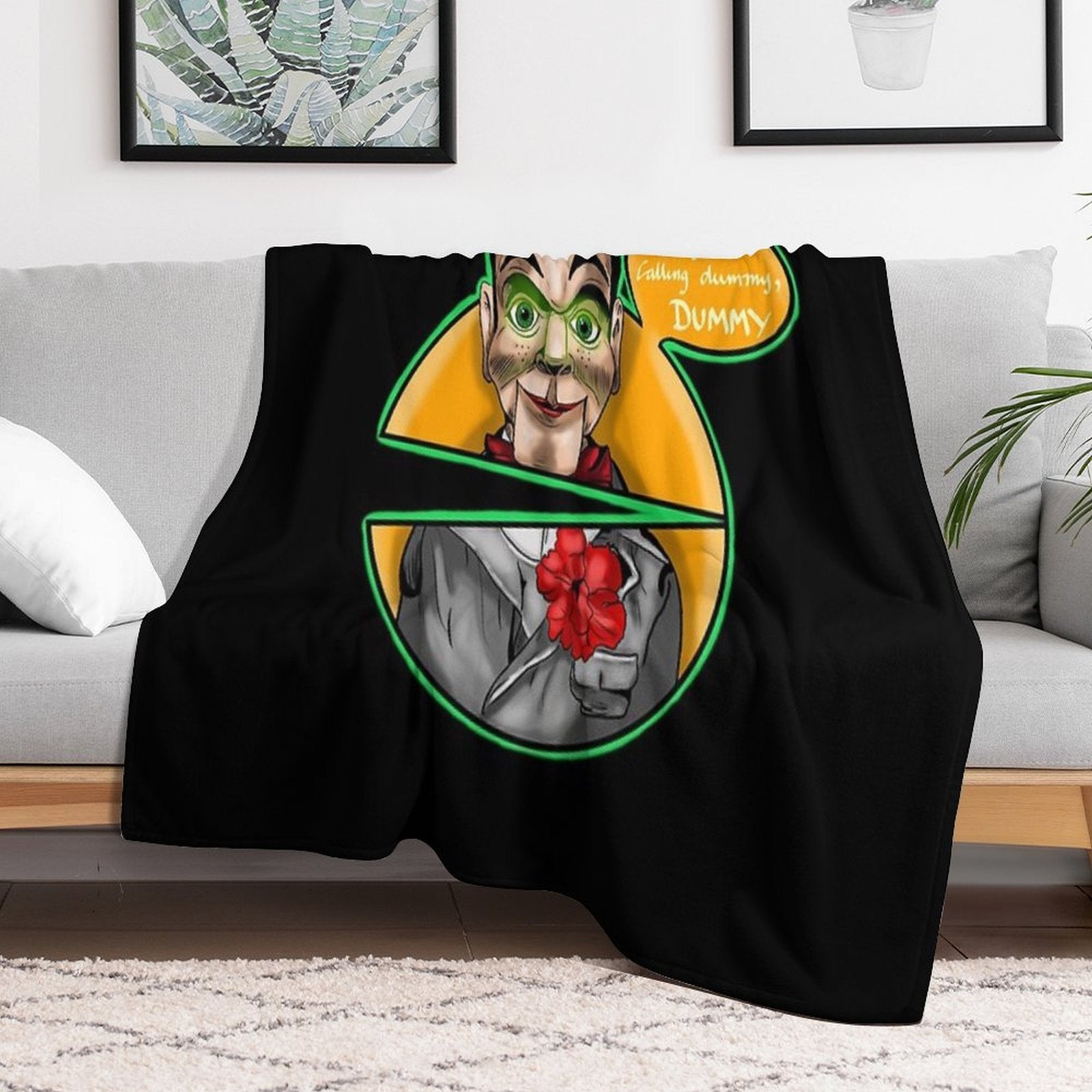 Who You Calling Dummy, Dummy All-season Throw Blanket