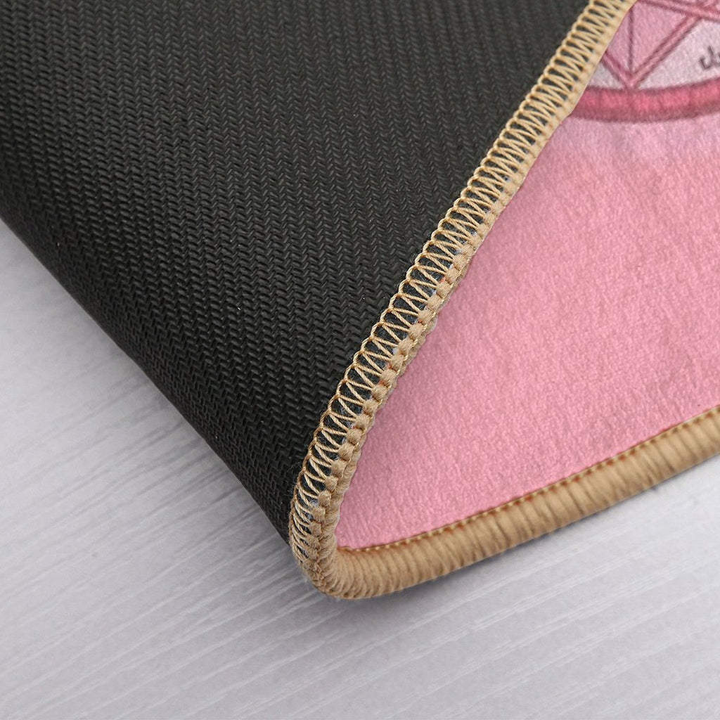 Magic Circle  Easy To Clean Bath Mat