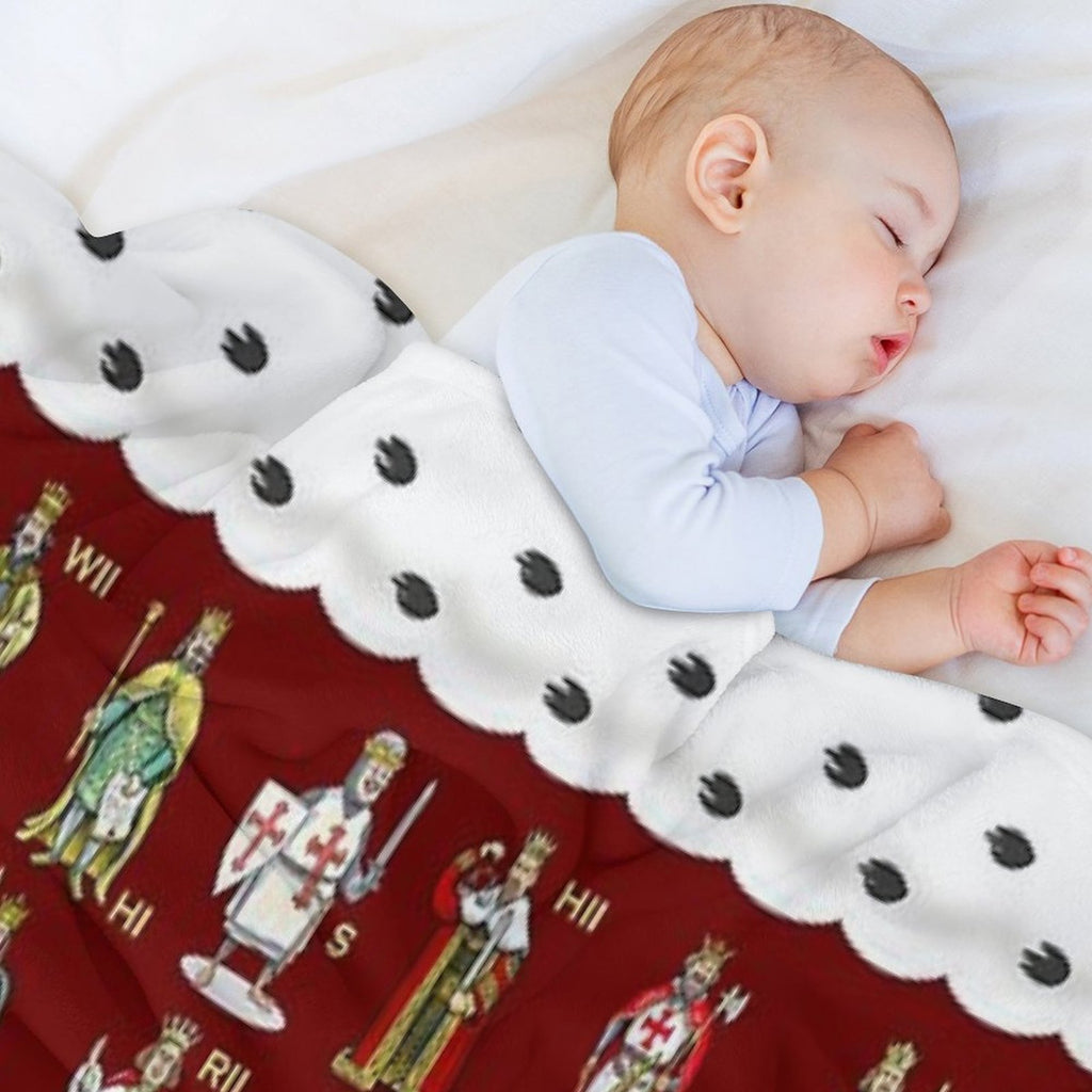 The English And British Monarchy (1066 to 2023+) Lightweight Throw Blanket