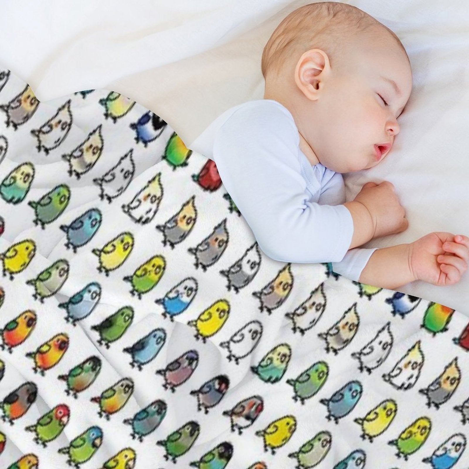 Everybirdy Collection Wrinkle-free Throw Blanket