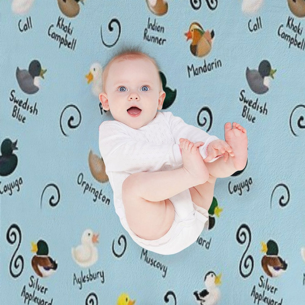 Ducks Ducks Ducks Versatility Throw Blanket