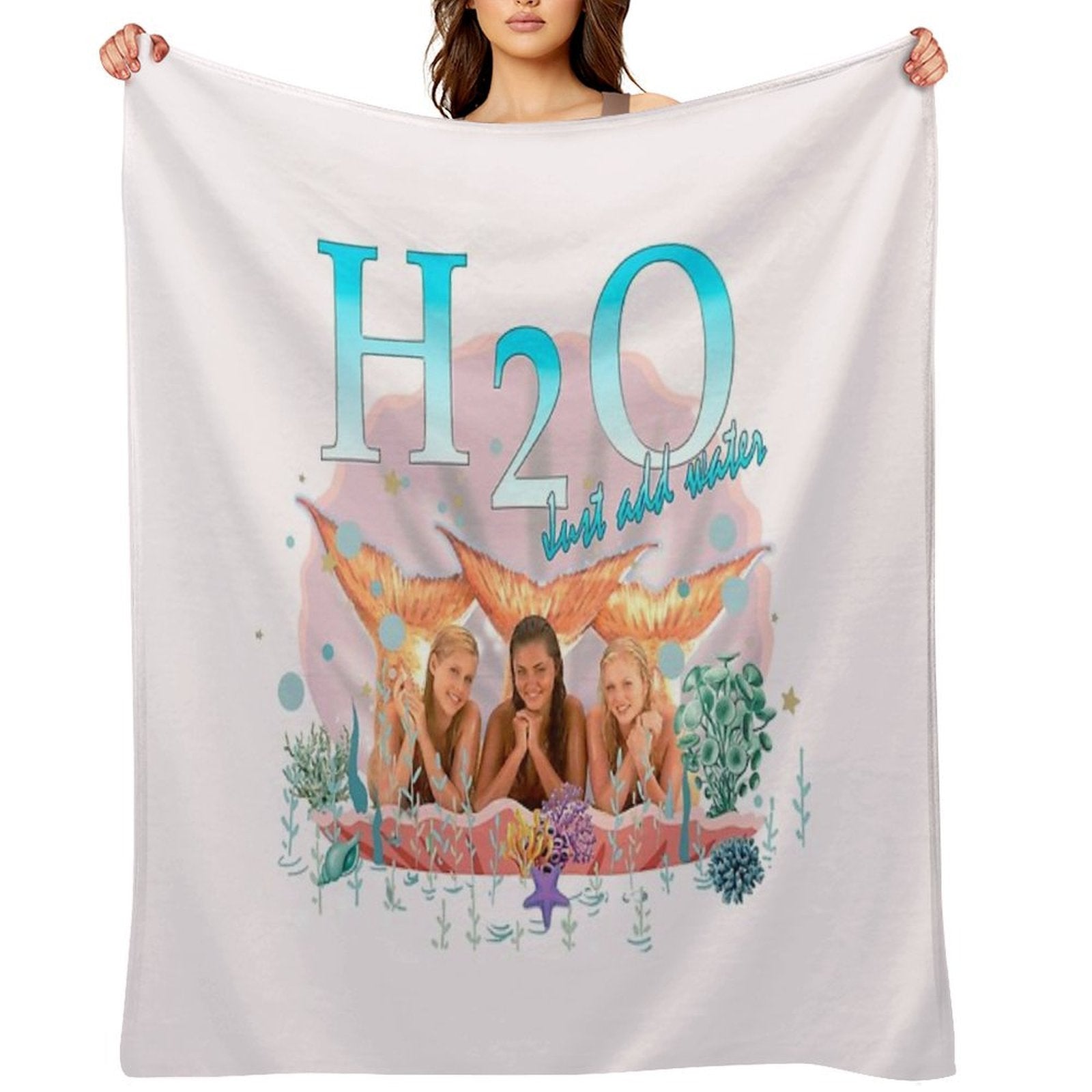 H2O Multi-functional Throw Blanket