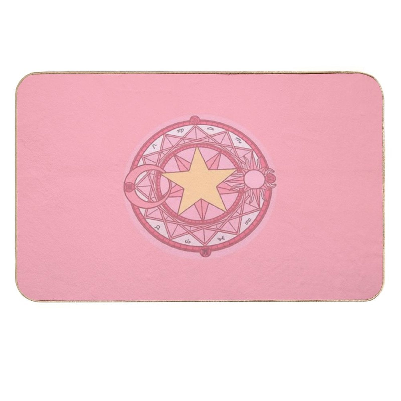 Magic Circle  Easy To Clean Bath Mat