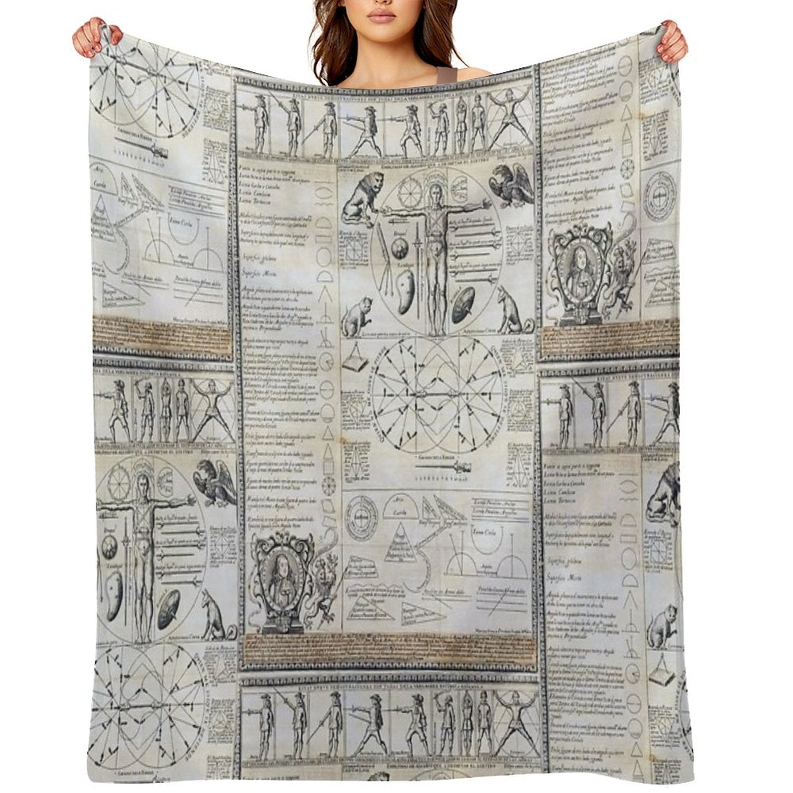 La Verdadera Destreza, Summarized Wrinkle-free Throw Blanket