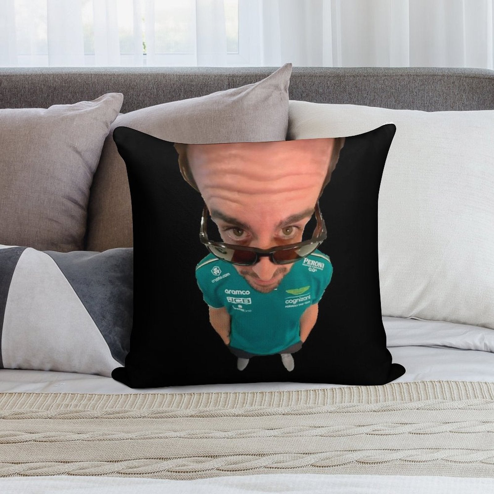 Ferdinand Meme Soft Ultra-Soft Texture Throw Pillow