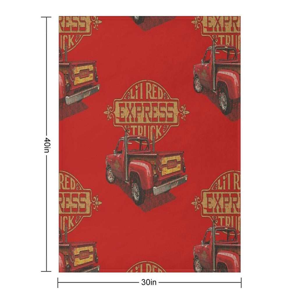 Lil' Red Express 1978 Durable Throw Blanket
