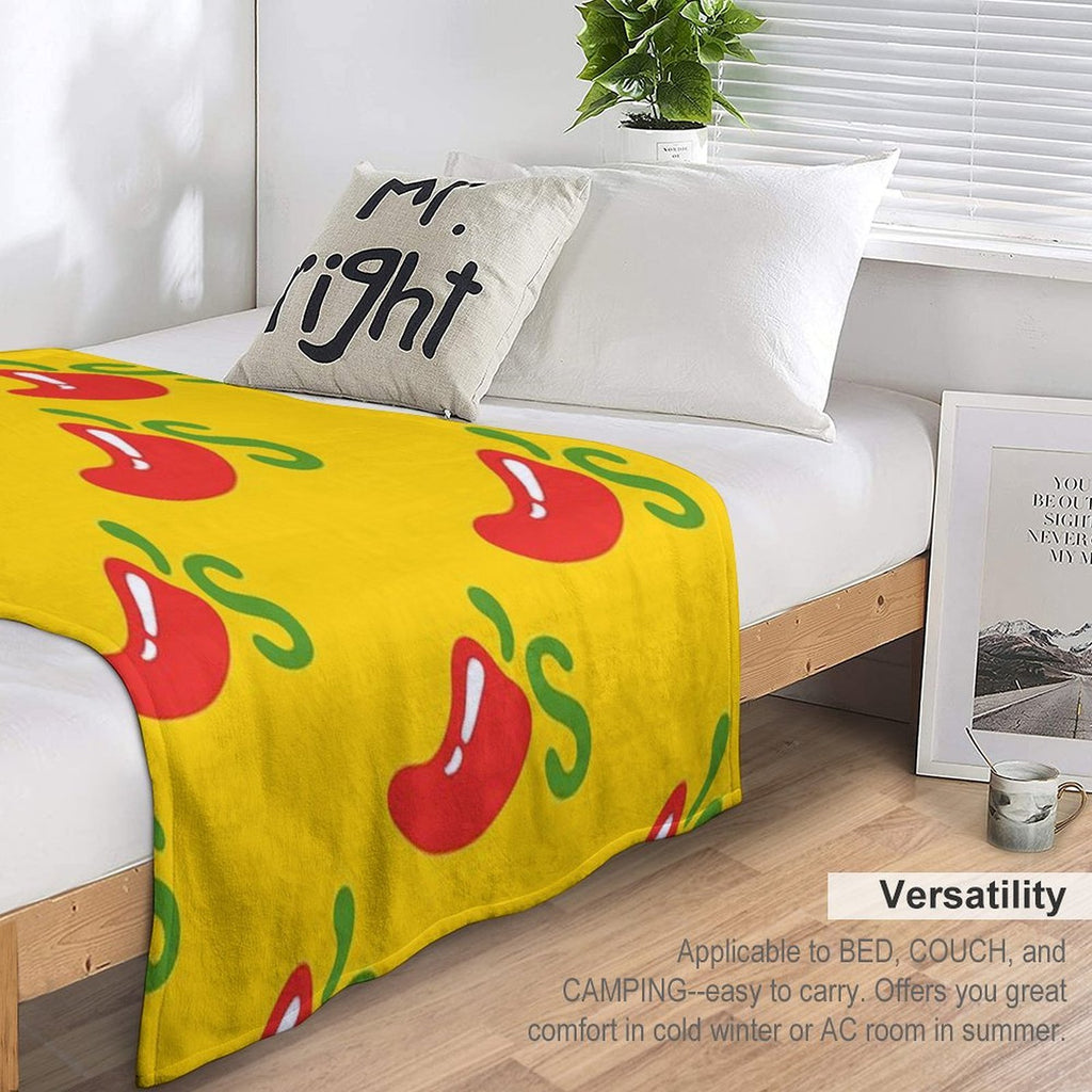 Chili's All-season Throw Blanket