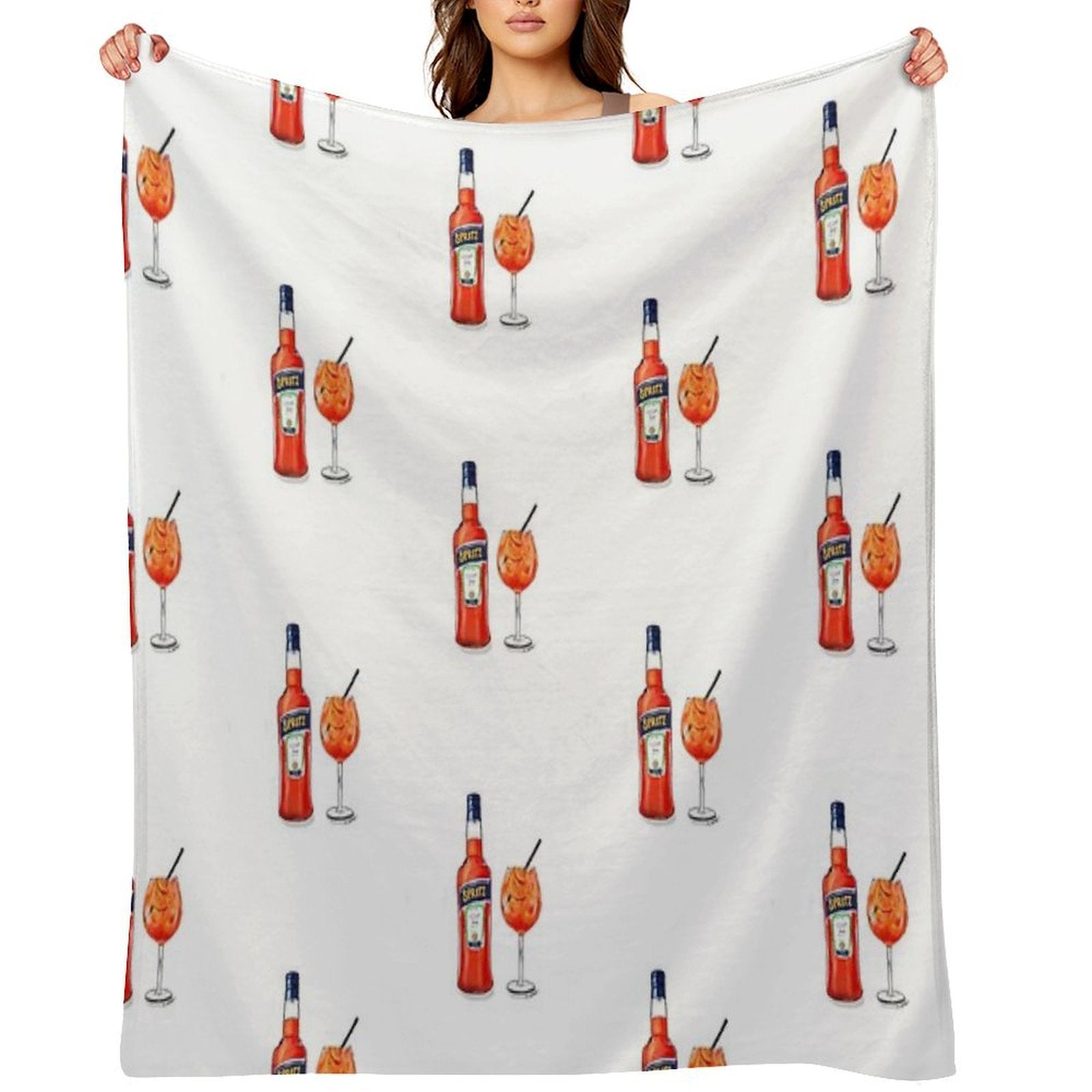Spritz Cheers! Quick-dry Throw Blanket
