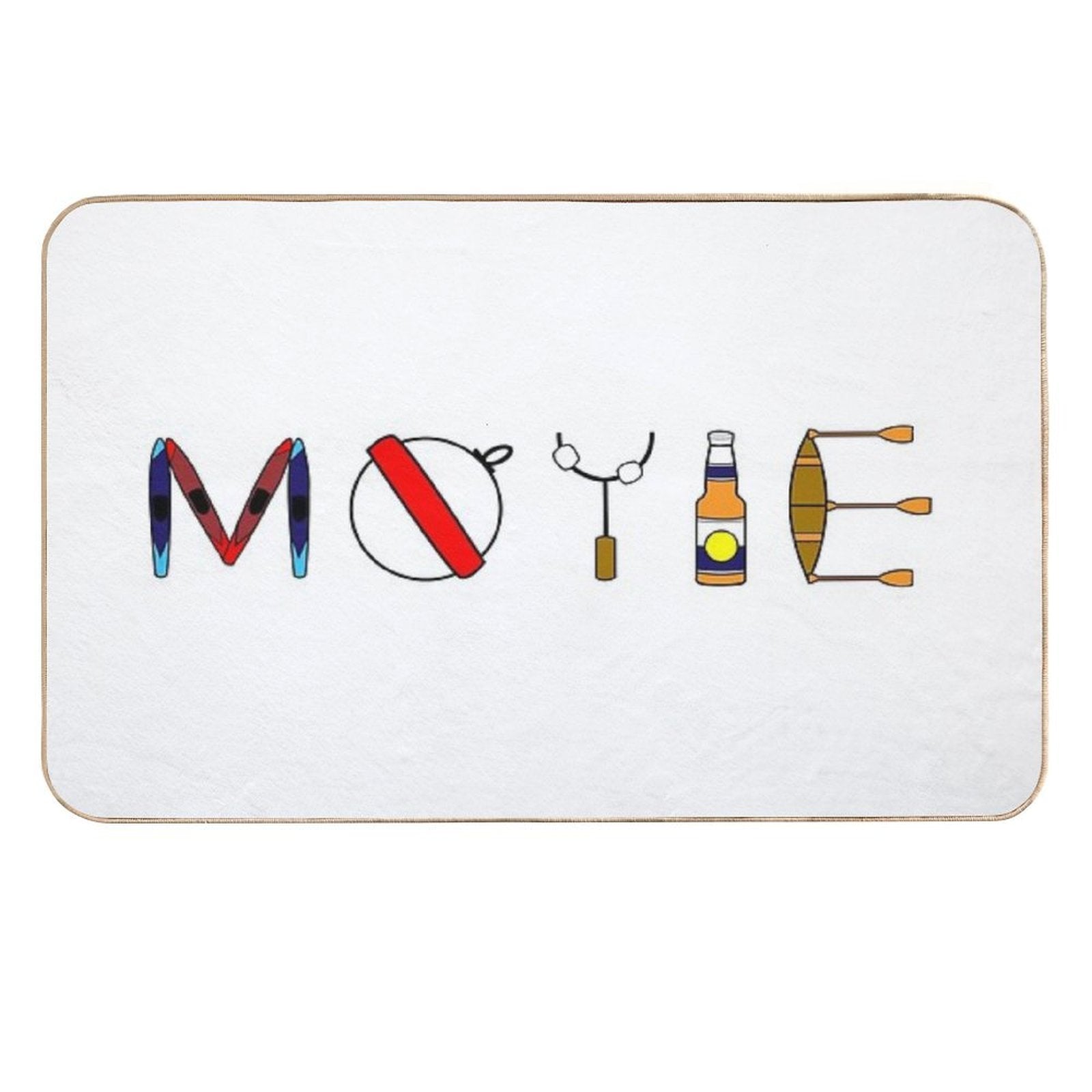 Moyie Lake  Odorless Bath Mat