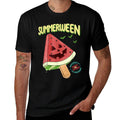 Summerween Sweet And Spooky Halloween  Rolled Sleeves T-Shirt