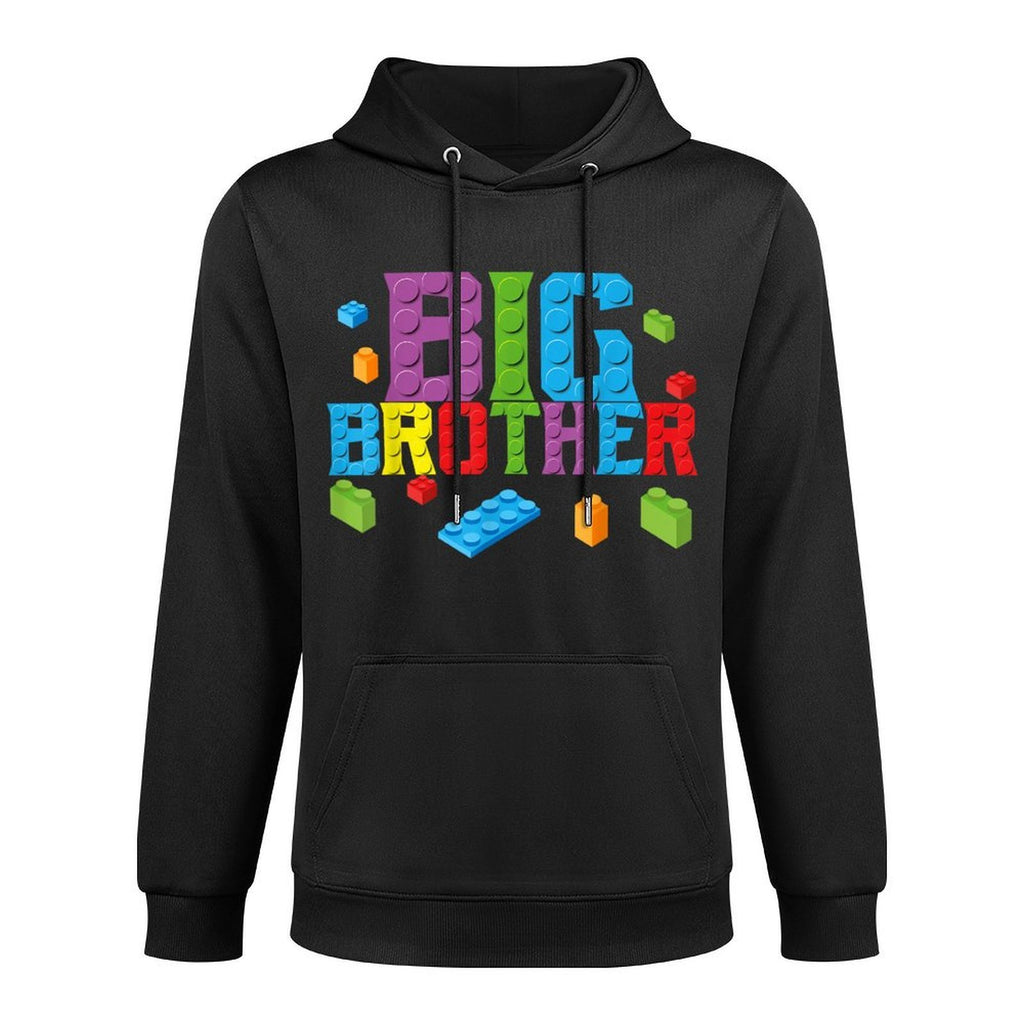 Big Brother Master Builder Building Bricks Blocks Family Set Shrink-Resistant Hoodie