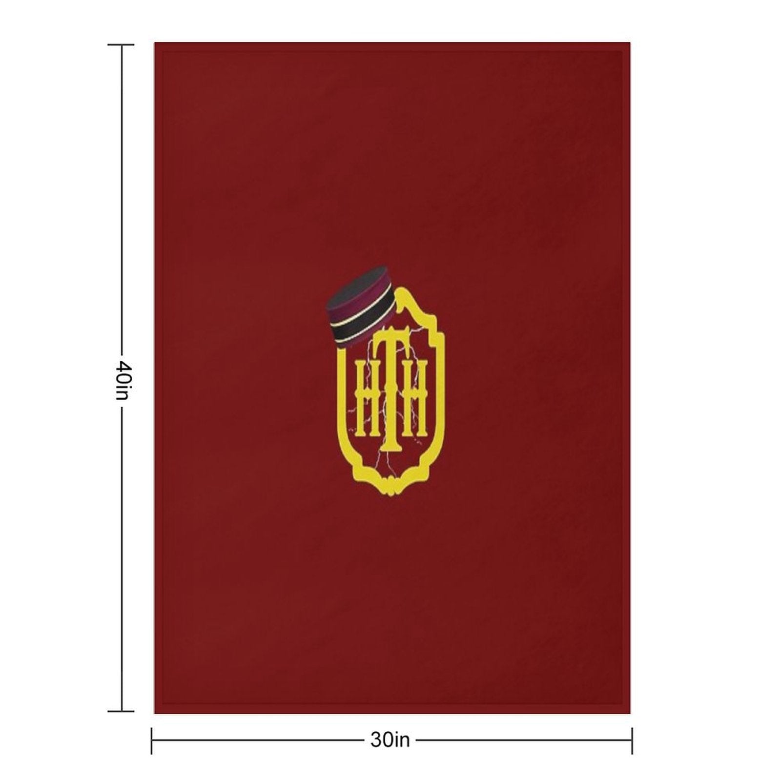 Tower of Terror Travel-friendly Throw Blanket
