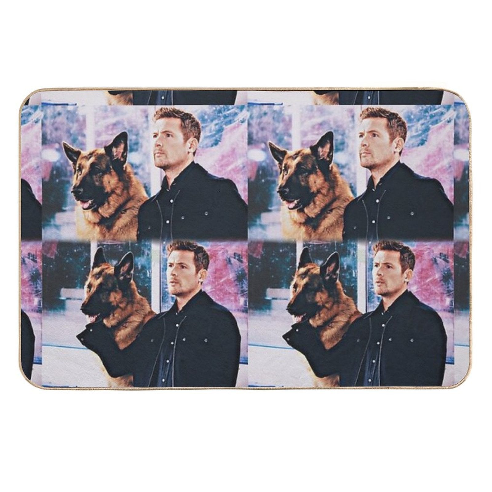 Hudson And Rex  Slip-Resistant Bath Mat