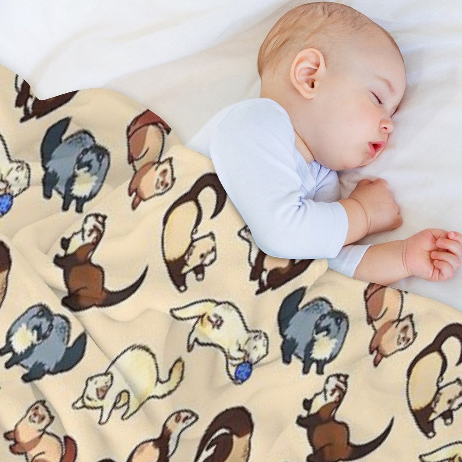 Cat Snakes Wrinkle-free Throw Blanket