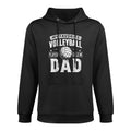 My Favorite Volleyball Player Calls Me Dad Fathers Day Sport Adjustable Hood Hoodie