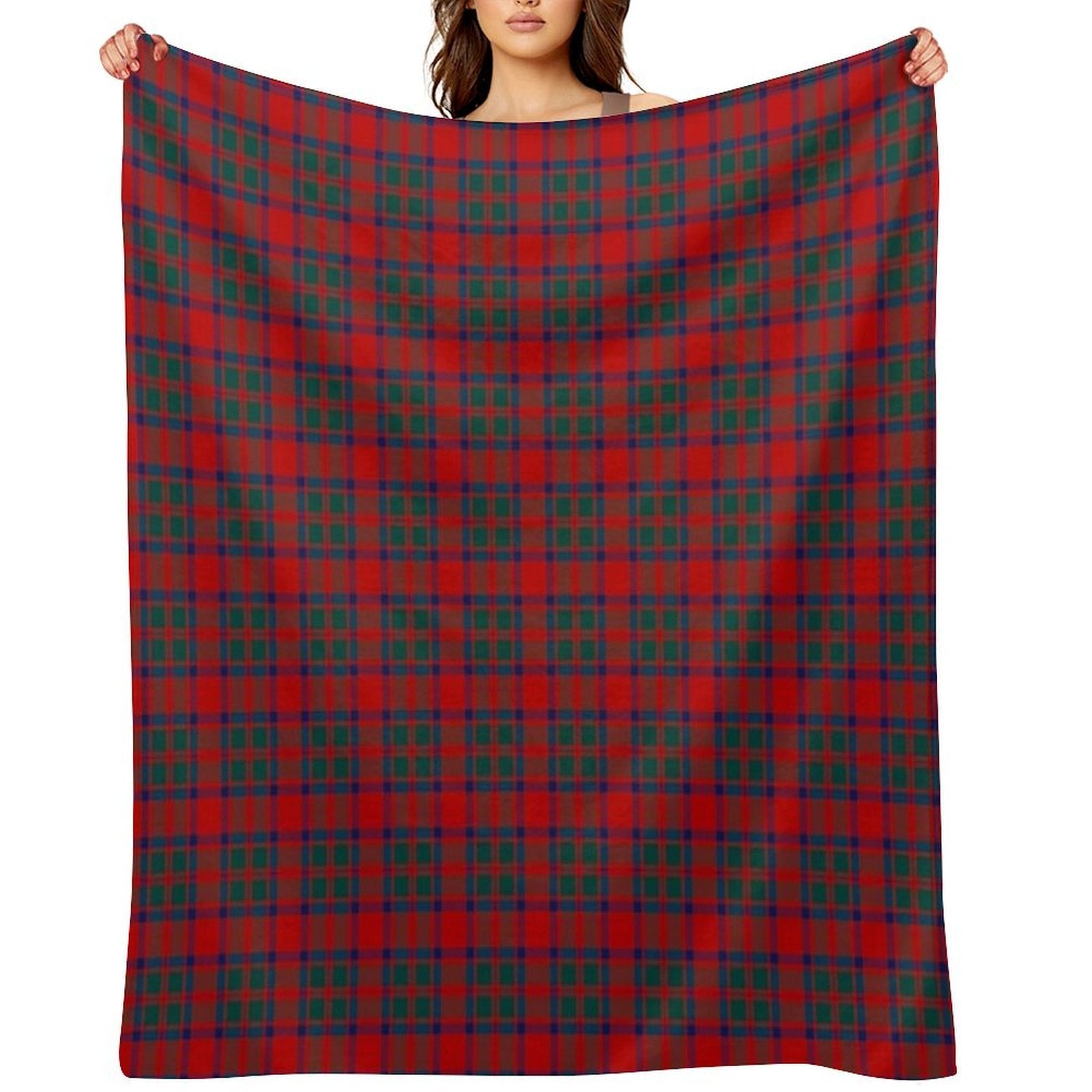 Clan MacKintosh Tartan Shrink-resistant Throw Blanket