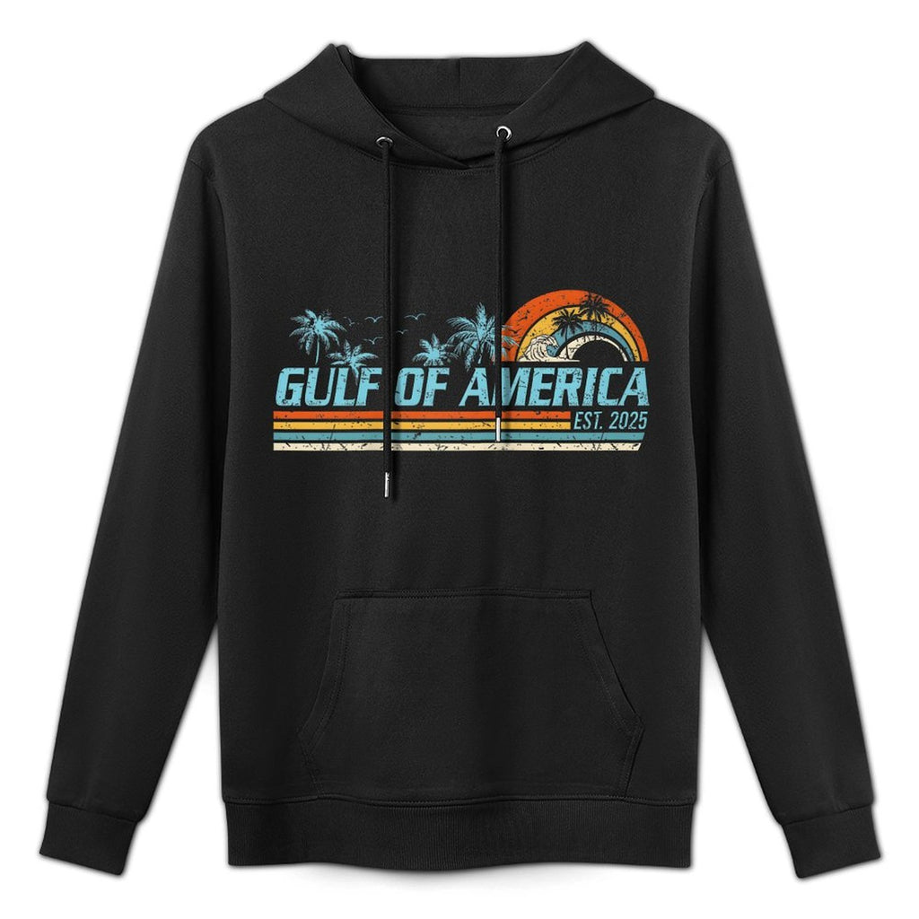 Gulf of US America Shirt Retro Golf of US America Shirt Raglan Baseball All-Day Comfort Hoodie