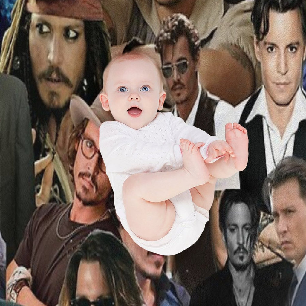 Johhny Depp Versatility Throw Blanket