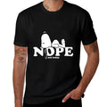 Snoopy Nope Premium  Heathered Texture T-Shirt