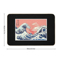 Great Wave of Kanagawa  Fade-Resistant Bath Mat