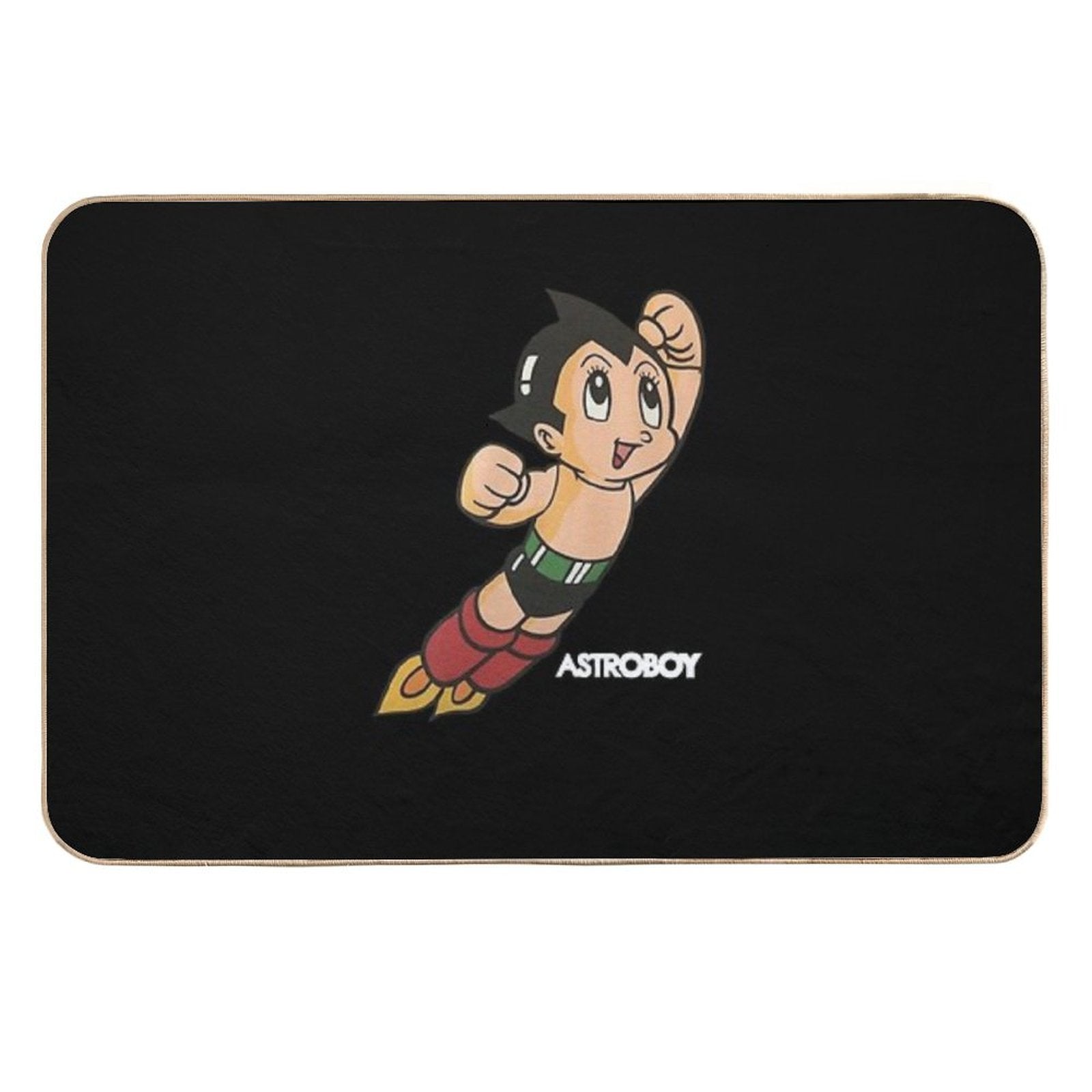 Vintage Astroboy Anime Robot Show Astro Boy Space Art Childhood Cartoon Manga  Absorbent Bath Mat