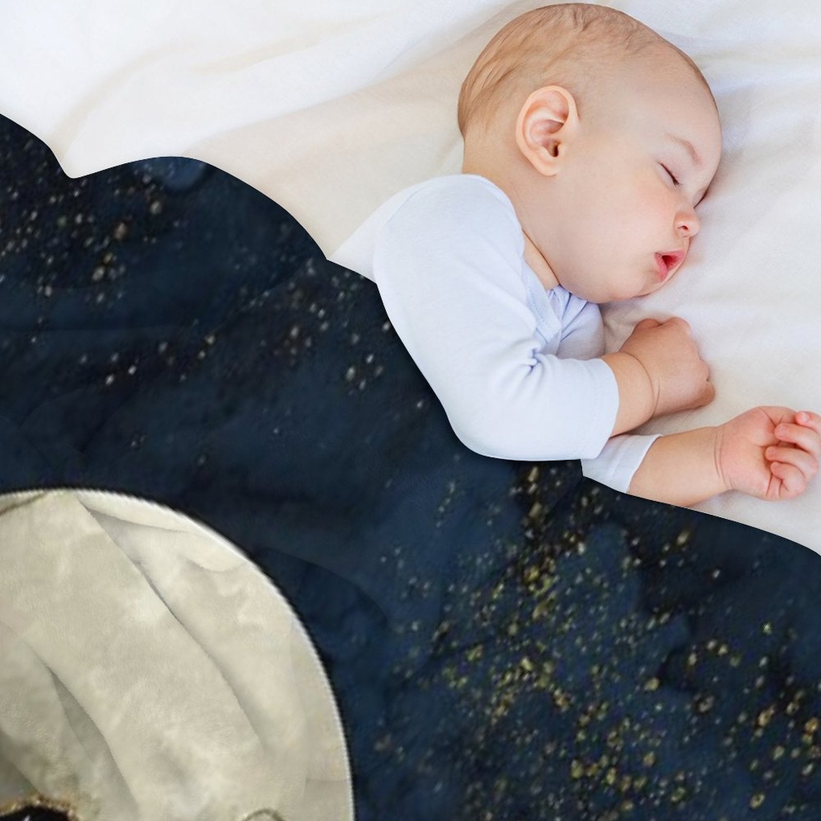 Bronze Night Travel-friendly Throw Blanket