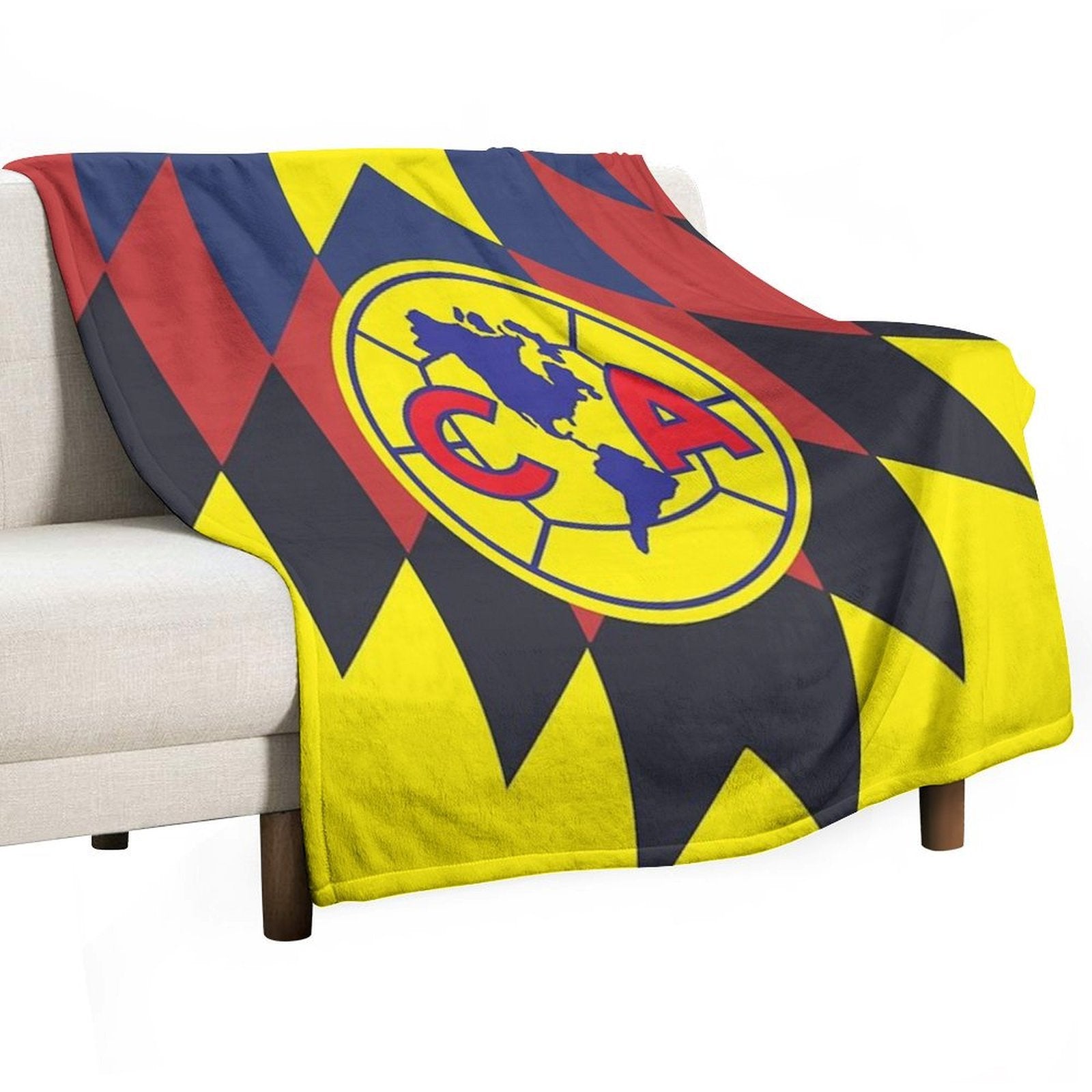Club America Machine-washable Throw Blanket