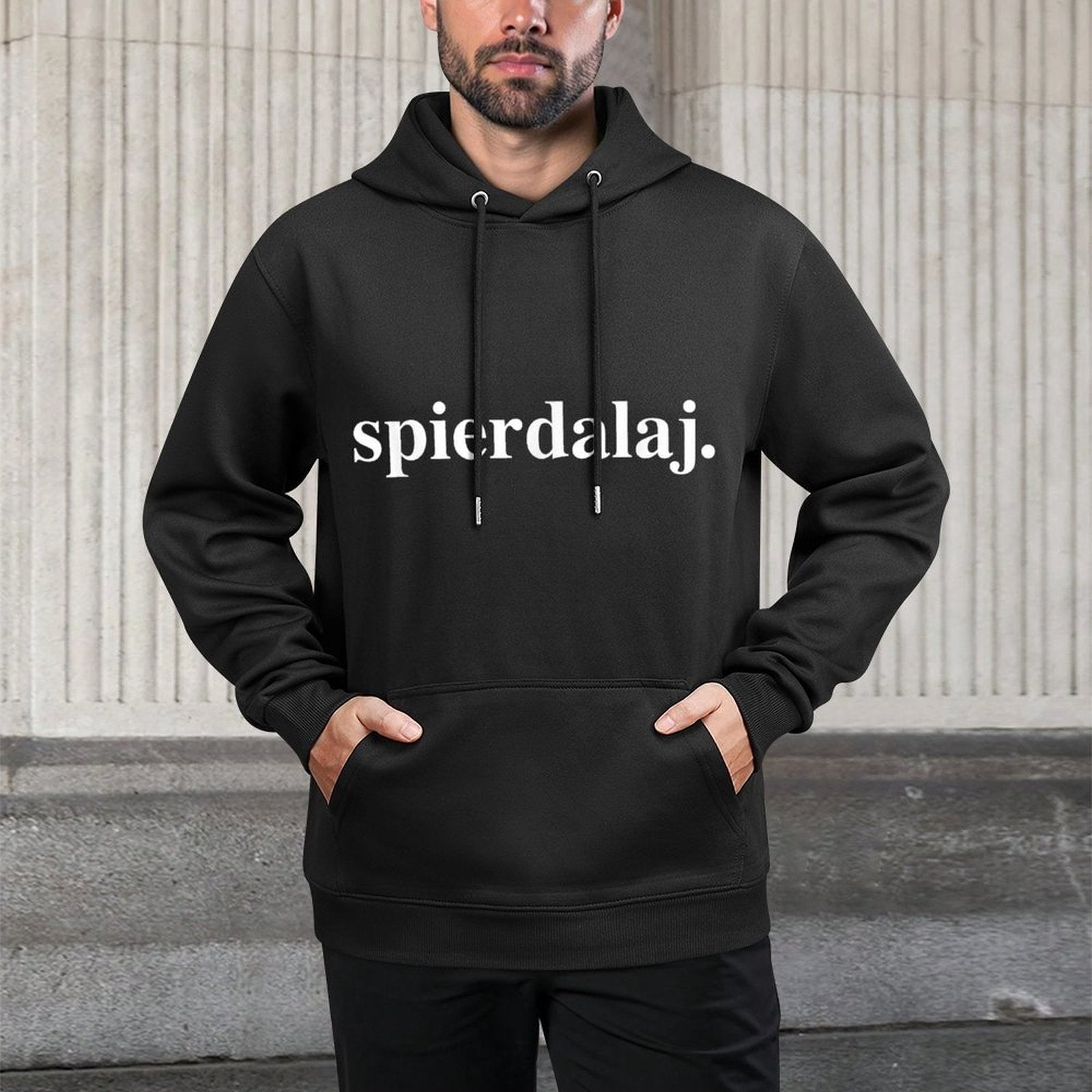 Poland Spierdalaj Polish Saying Polska Shape Retention Hoodie