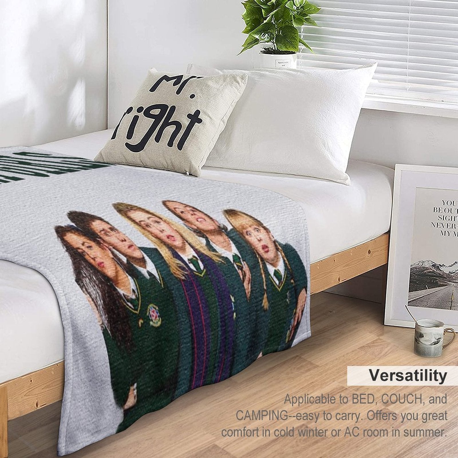 Derry Girls Easy Care Throw Blanket