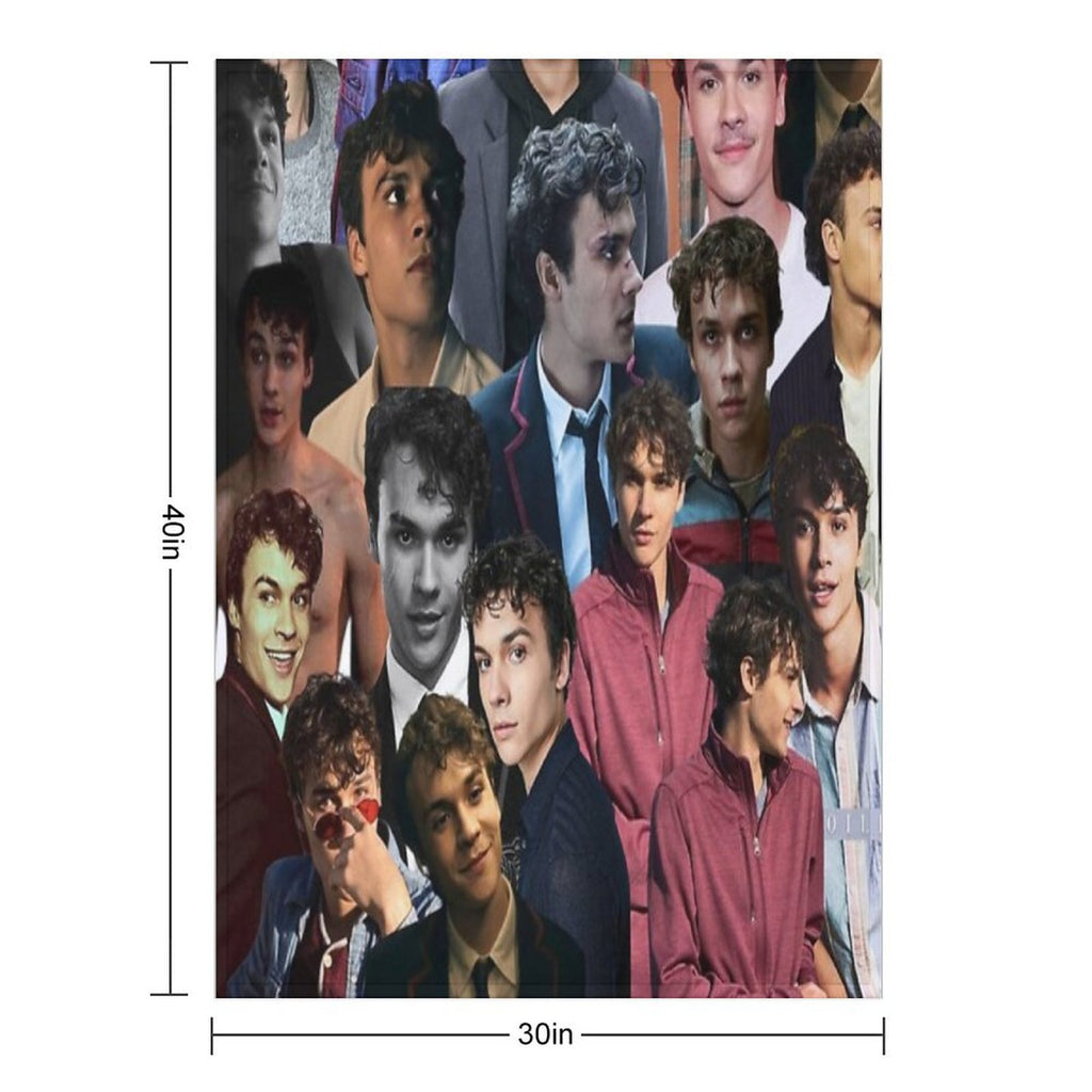Benjamin Wadsworth Photo Collage Anti-pilling Throw Blanket