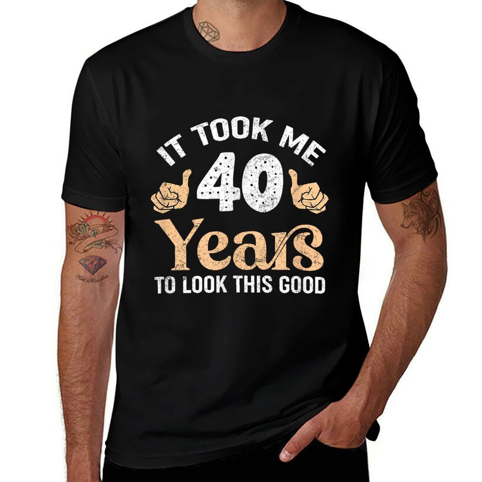 It Took Me 40 Years To Look This Good 40TH Birthday  Breathable T-Shirt