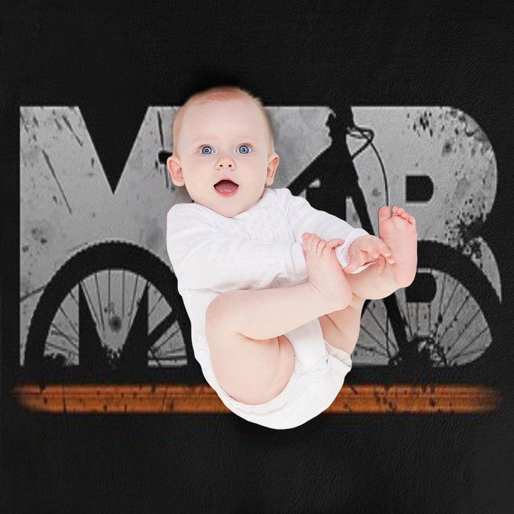Cool MTB Mountain Bike Mountain Bike Downhill Gift Lightweight Throw Blanket