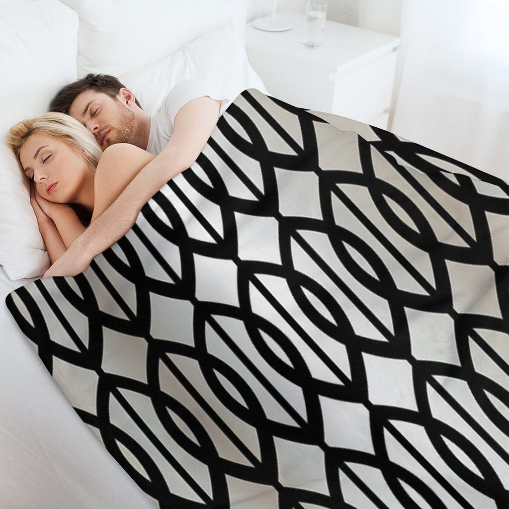 Geometric Decorative Pattern  11 Premium Throw Blanket