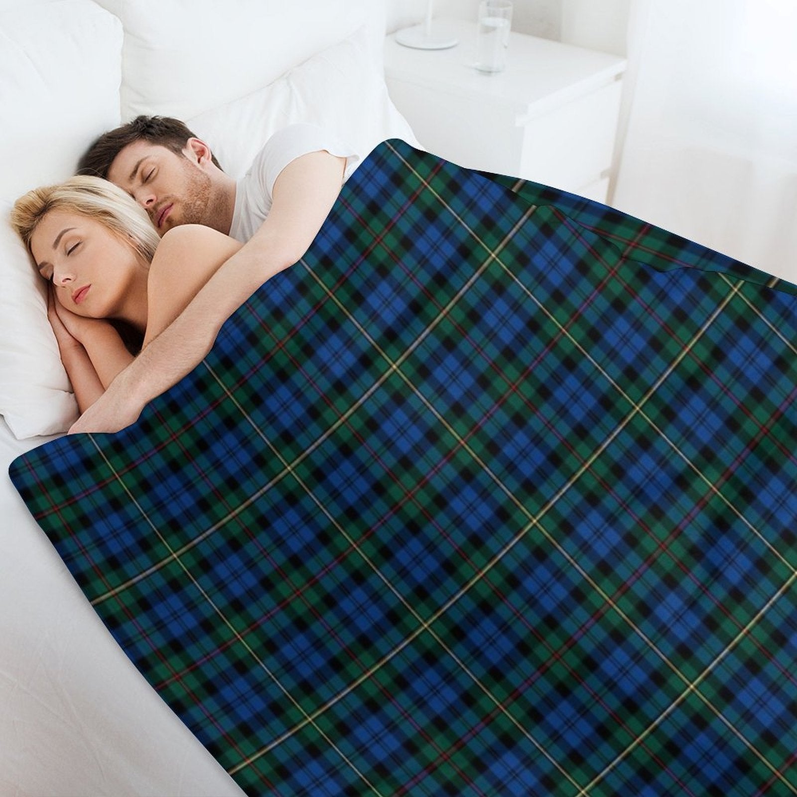 Clan MacEwan Tartan Premium Throw Blanket