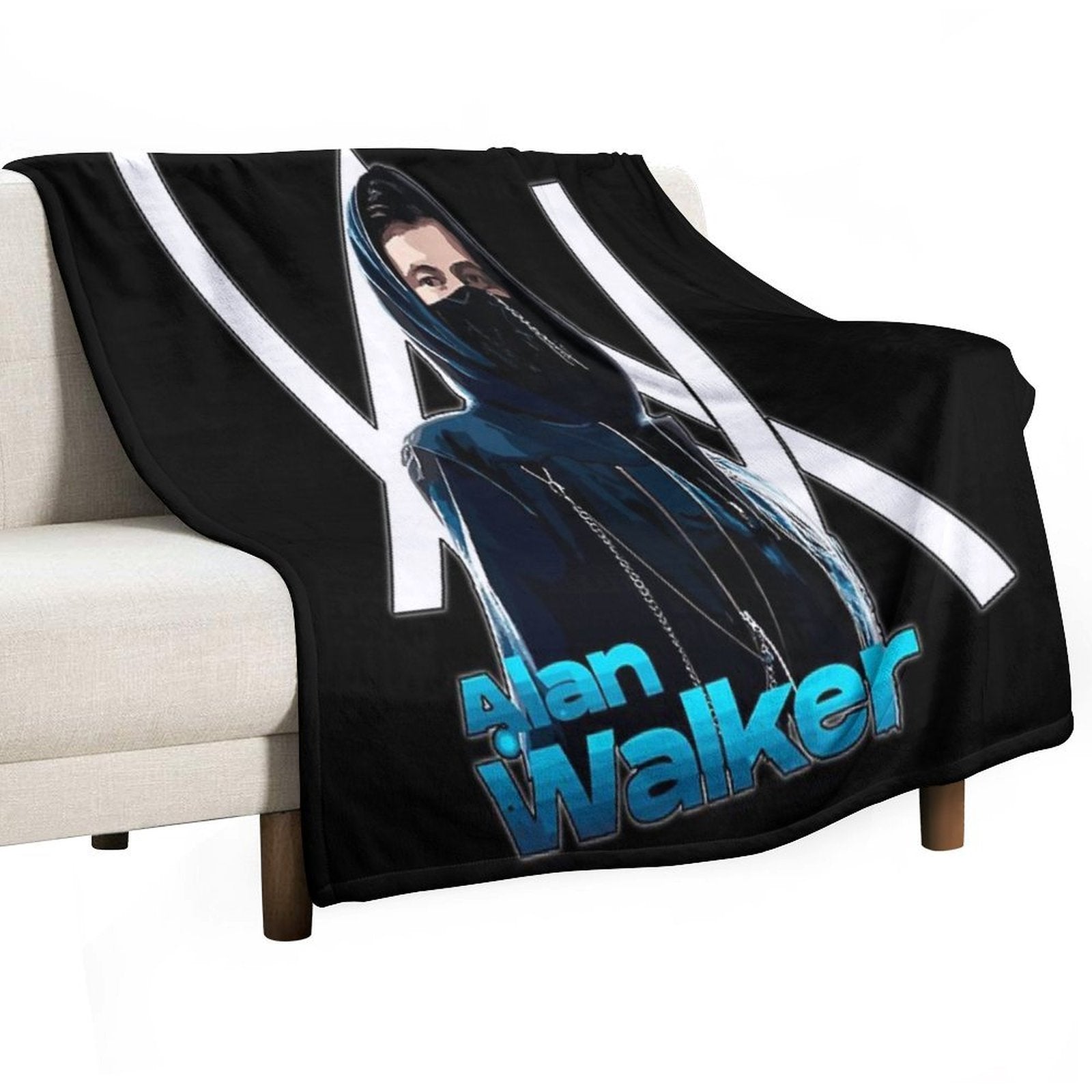 Alan Walker Travel-friendly Throw Blanket