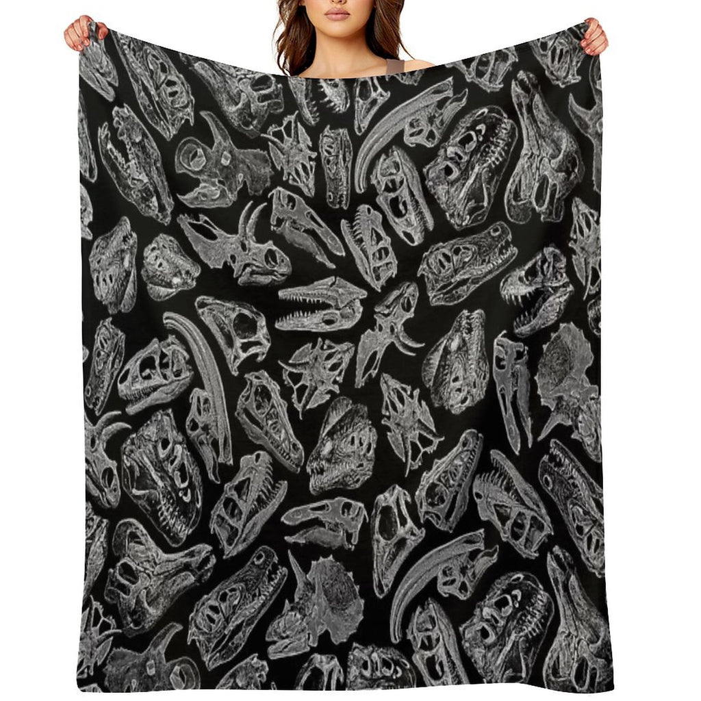 Paleontology Dream II Shrink-resistant Throw Blanket
