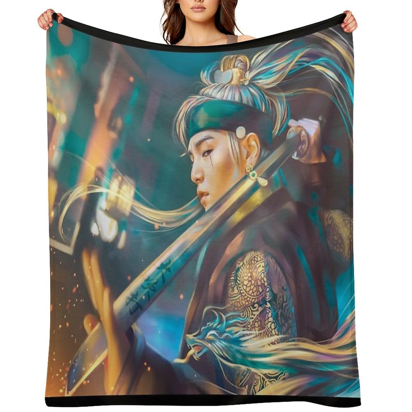 Agust D Daechwita Multi-functional Throw Blanket