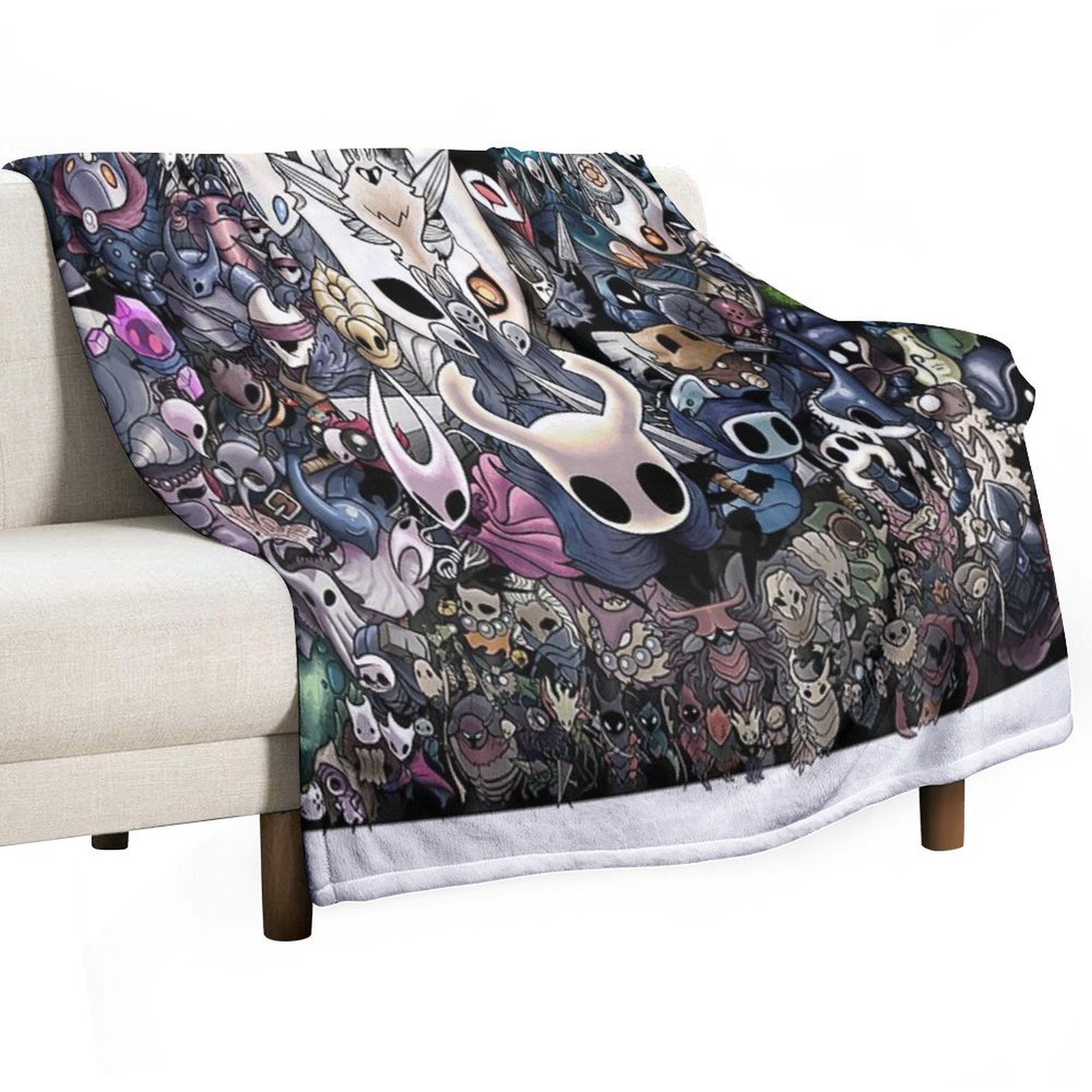 Hollowknight Eco-conscious Throw Blanket