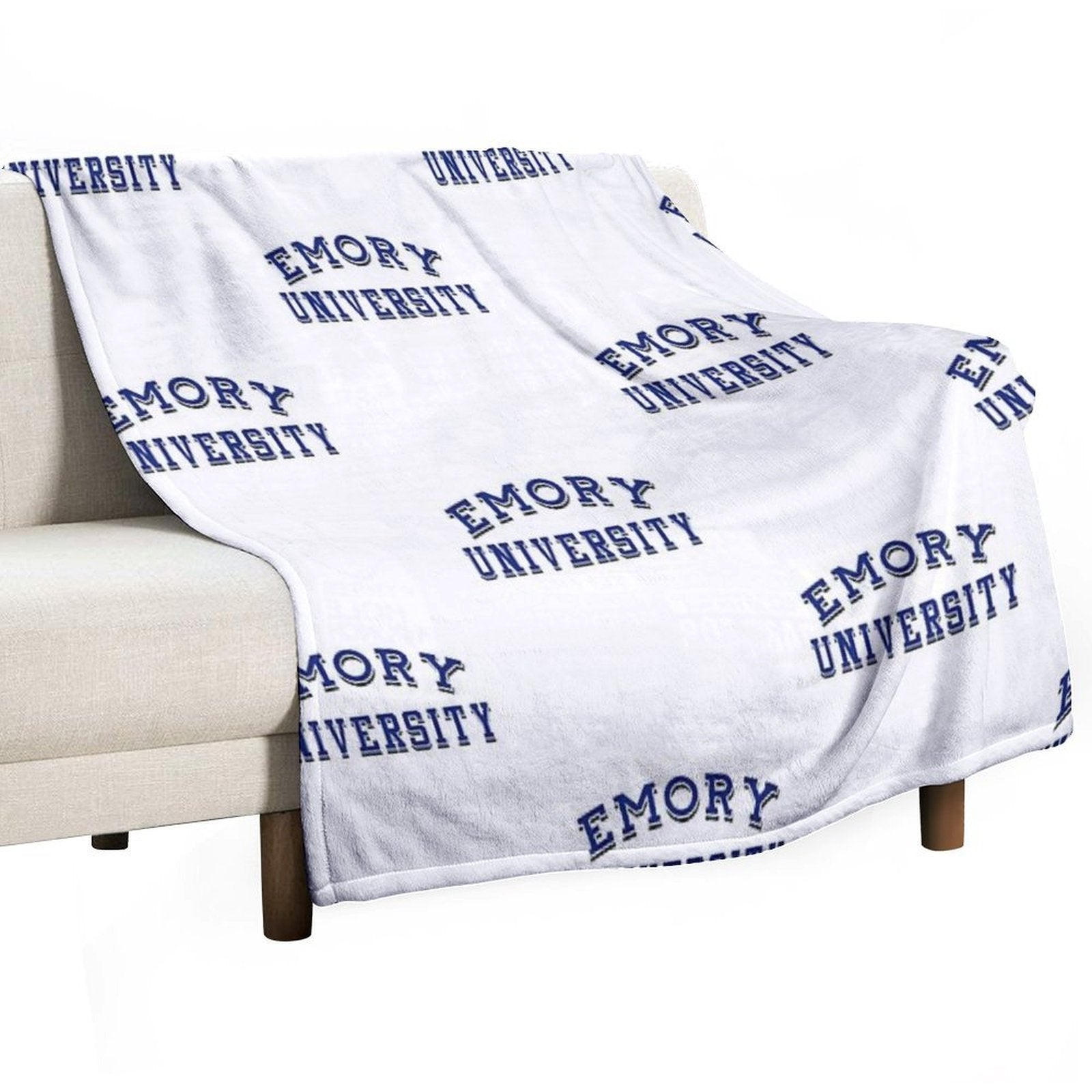Emory University Lightweight Throw Blanket