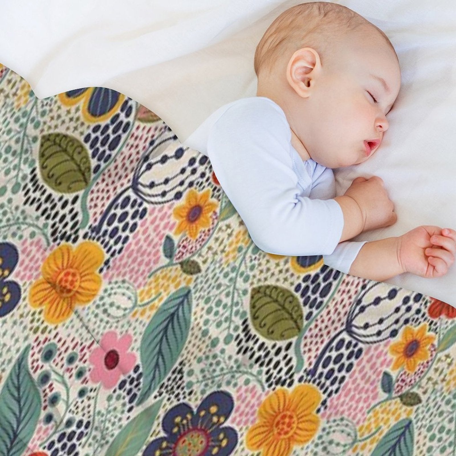 Secret Garden Travel-friendly Throw Blanket