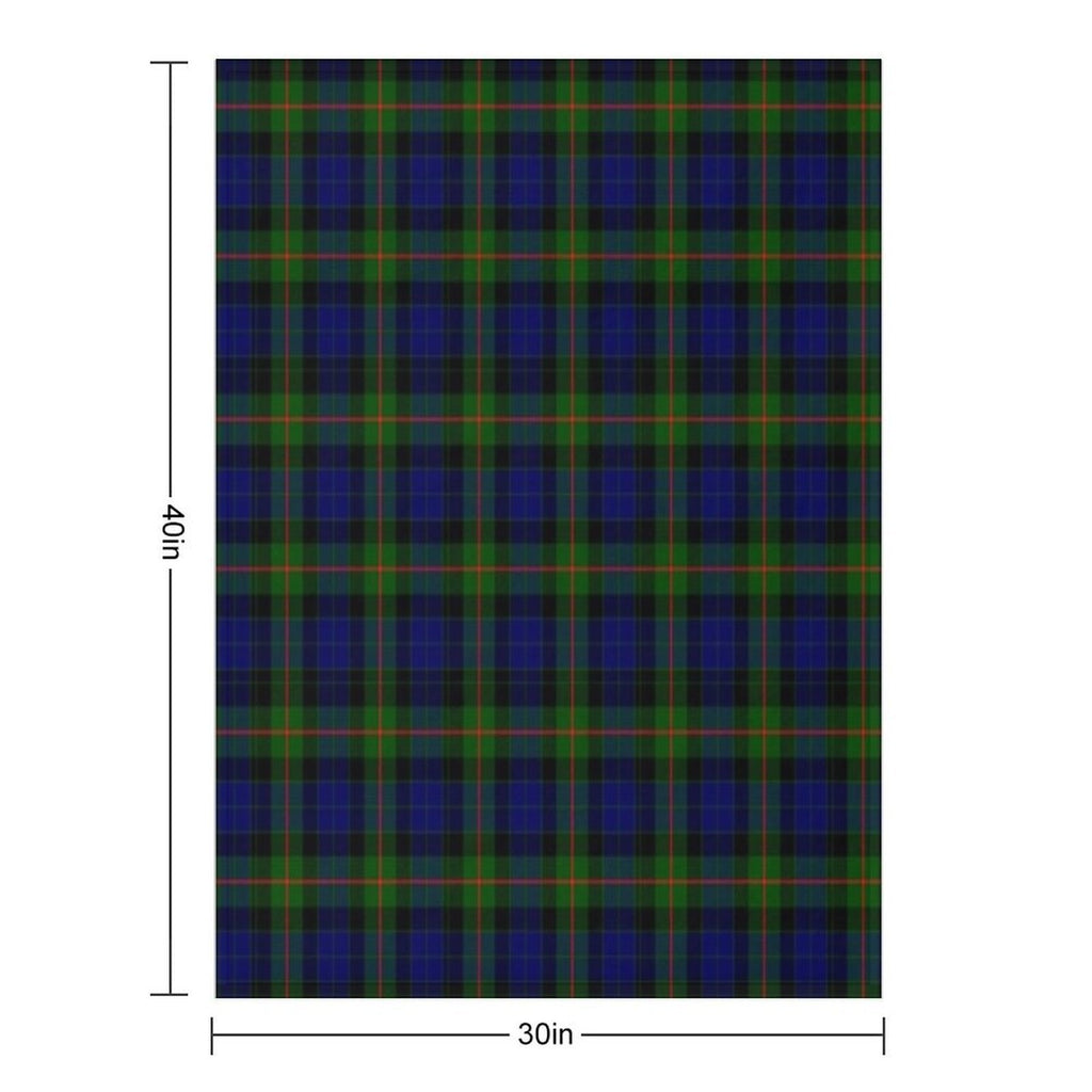 Clan Gunn Tartan Machine-washable Throw Blanket