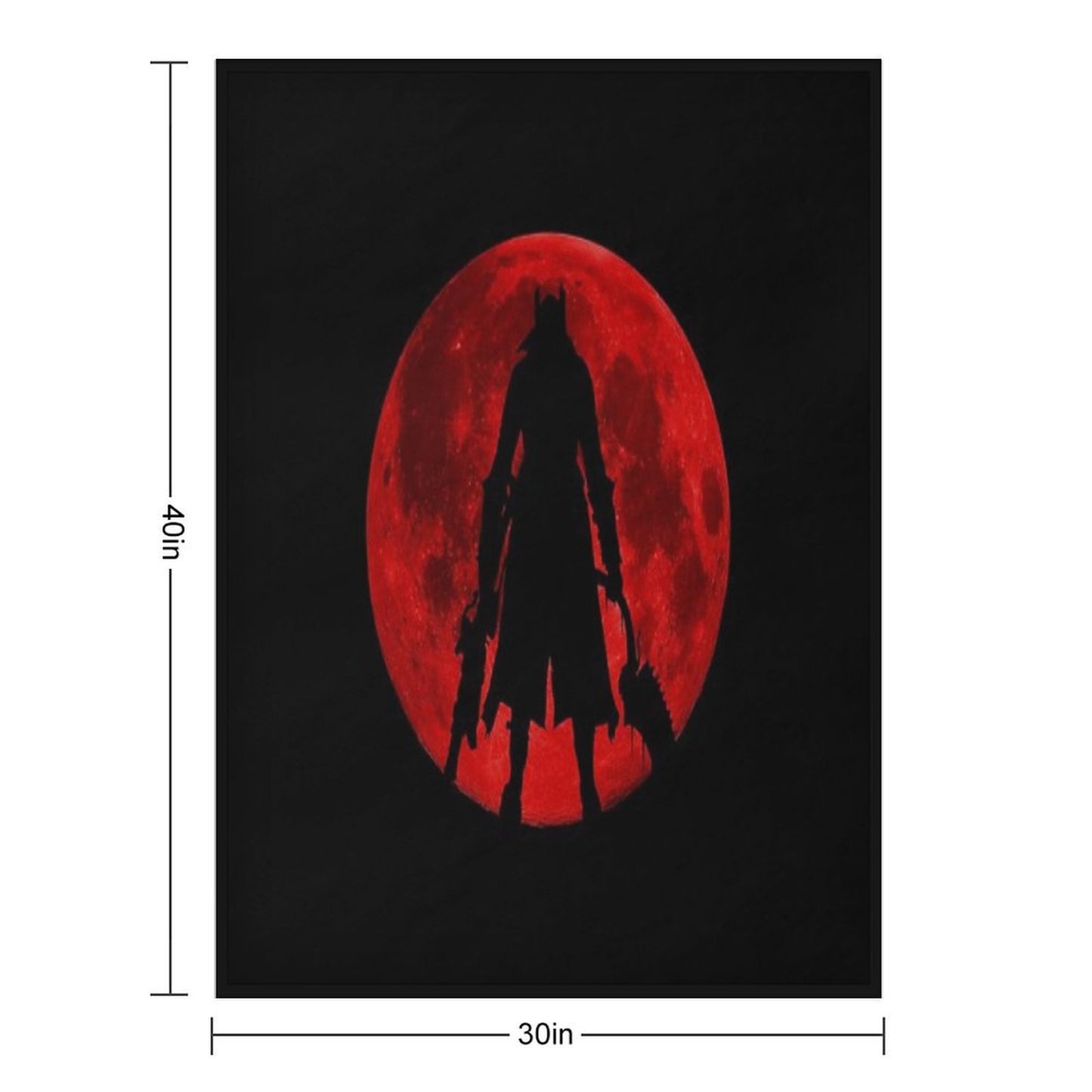Bloodborne Durable Throw Blanket