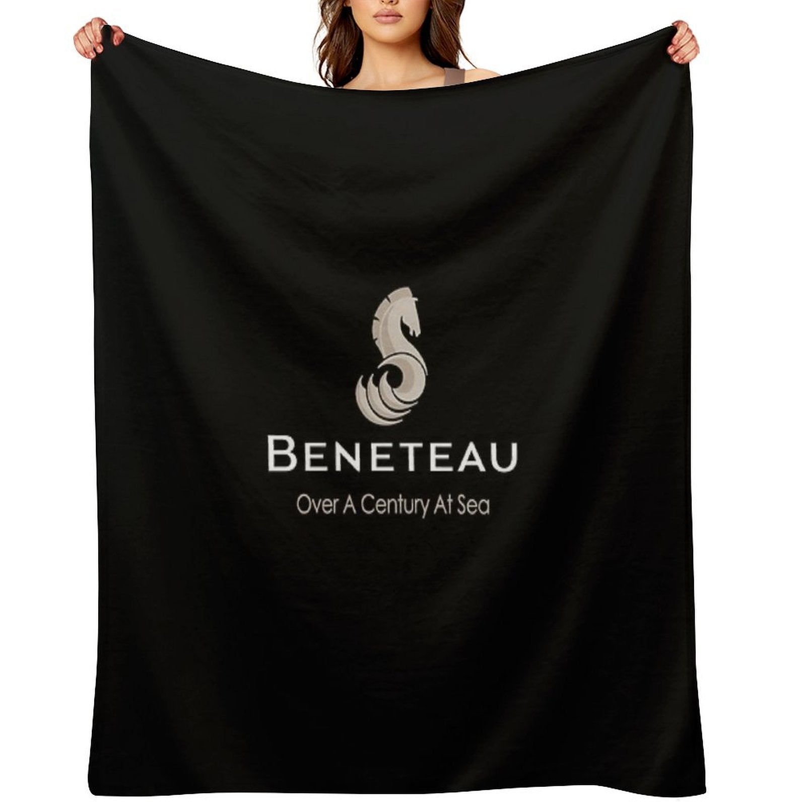 Beneteau Sailboat Sailing Yacht POCKET SIDE All-season Throw Blanket