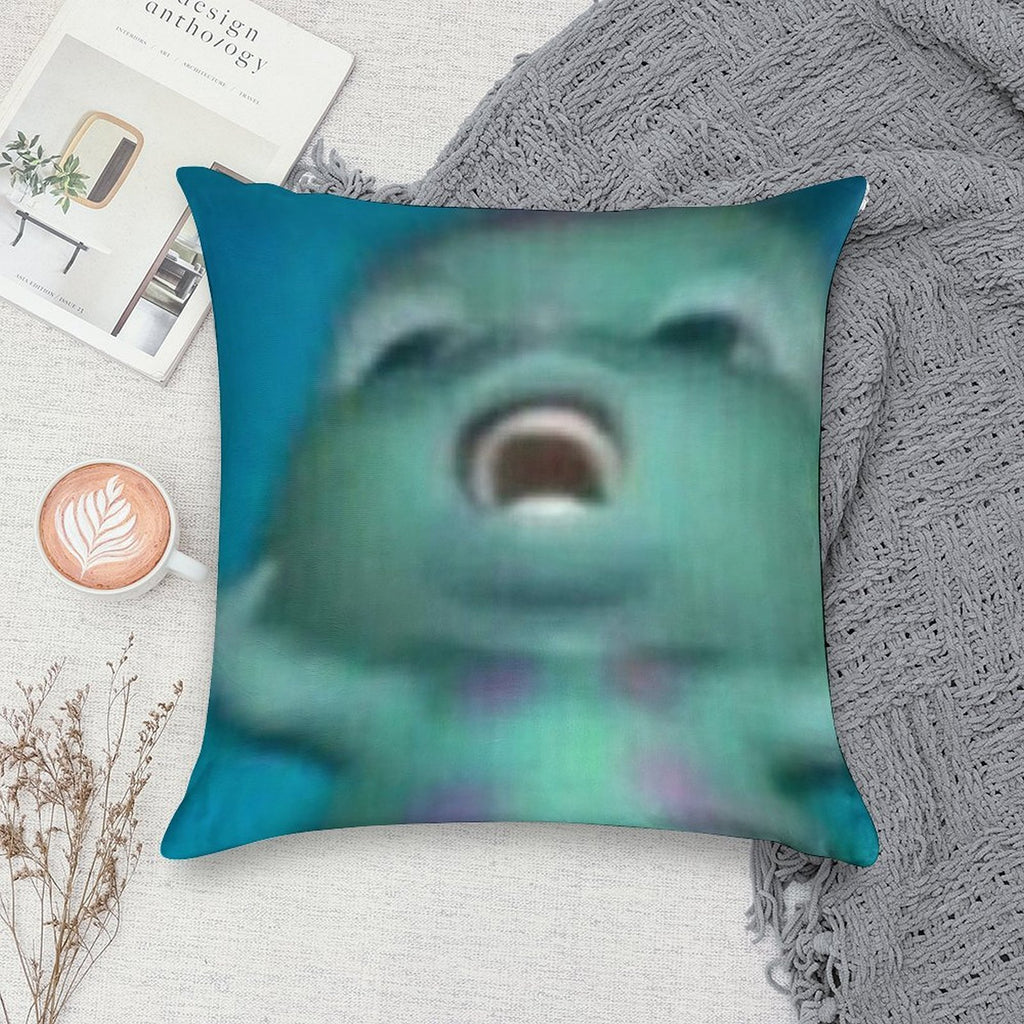 Bibble Soft Decorative Cover Throw Pillow