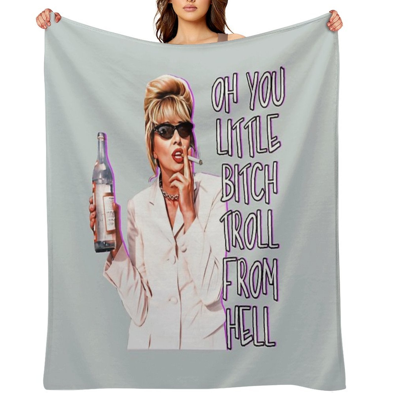 Absolutely Fabulous- Patsy Premium Throw Blanket
